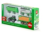 Siku 1848, DEUTZ-FAHR Traktor mit Joskin Anh&auml;ngerset, 1:87, Metall/Kunststoff,