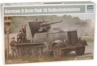 Trumpeter 1585 Modellbausatz 8.8cm Flak 18 Selbstfahrlafette, Grau
