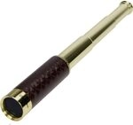 D&ouml;rr Danubia Taschenteleskop 25x30 mm braun/Messing, 25x 30mm