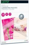 Leitz Hei&szlig;laminierfolien A4 125 mic, Laminierfolien in Premium-Qualit&auml;t im 25er