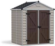Palram Canopia by Ger&auml;tehaus Skylight 6x5 Ger&auml;teschuppen Metall 154 x 185 cm TAN