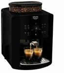 Krups Kaffeevollautomat Arabica Picto Quatrro Force EA8110, Schwarz