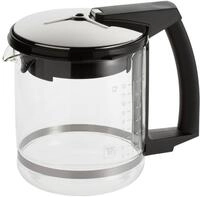 Krups F04642 Glaskrug | zu Espresso-/Kaffeemaschinenzubeh&ouml;r | schwarz, 1 St&uuml;ck (1er
