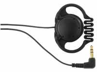 MONACOR ES-16 Mono-Ohrhörer schwarz