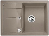 BLANCO METRA 45 S Compact | Granitsp&uuml;le aus SILGRANIT tartufo | Einbauart: Einbau