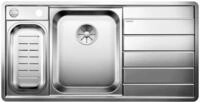 BLANCO AXIS III 6 S-IF Dampfgar-Edition, K&uuml;chensp&uuml;le, Becken links, mit