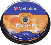 Verbatim 1206432 DVD-R, 10 St&uuml;ck, Spindle