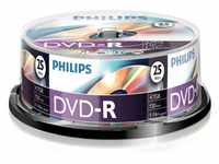 Philips DVD-R Rohlinge (4.7 GB Data/ 120 Minuten Video, 16x High Speed...
