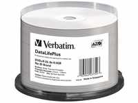 Verbatim DVD-R 8x Double Layer Wide Thermal Printable 8.5GB, DataLifePlus, 50er...