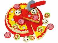 Bino & Mertens 83412 Schneide - Pizza, Spielzeug für Kinder ab 3 Jahre,