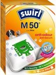 Swirl M 50 EcoPor Anti-Geruch Staubsaugerbeutel (4 Beutel), rei&szlig;feste Staubbeutel