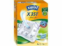 Swirl® X 351® EcoPor® Staubsaugerbeutel für Hoover, Rowenta, Severin, 4...