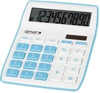 GENIE 840B Taschenrechner, Kompakter Tischrechner mit Gro&szlig;em Angewinkeltem