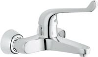 GROHE Waschtisch-Einhebelmischer Euroeco f&uuml;r Wandmontage, 170 mm, verchromt 32795000