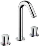 hansgrohe Wasserhahn Logis 3-Loch Waschtischarmatur, Auslauf H&ouml;he 150mm mit