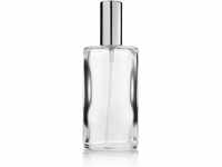 Fantasia Parfum Flakon leer mit Zerstäuberpumpe ovale Klarglas Flasche zum...