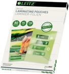 Leitz Hei&szlig;laminierfolien A4 80 mic, Hochwertige Laminierfolien im 25er Pack, mit