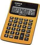 Olympia Taschenrechner LCD 1110, grau-silber