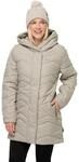 Jack Wolfskin Damen KYOTO COAT W, dusty grey, M