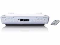 Lenco KCR-150 CD-Unterbau UKW Küchenradio - Bluetooth - Senderspeicher - 2 x 3...