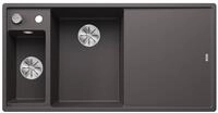 BLANCO AXIA III 6 S | Granitsp&uuml;le aus SILGRANIT felsgrau | Einbauart: Einbau...