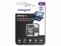 Integral Ultimapro - Memory Card 32 GB microSDHC/100 MB/s/Class 10 UHS-I U3/...