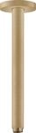 hansgrohe Deckenanschluss S f&uuml;r Regendusche, Anschluss Kopfbrause 30 cm, Brushed