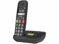 Gigaset E290A - Schnurloses Senioren-Telefon mit Anrufbeantworter und großen Tasten
