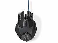 NEDIS Gaming Mouse - Verdrahtet - 800/1200 / 1600/2400 DPI - Einstellbar DPI -...