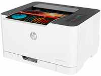 HP Color Laser 150nw Farb-Laserdrucker (Drucker, USB, LAN, WLAN),weiß-grau