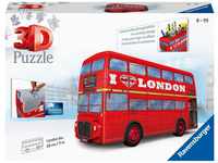 Ravensburger 3D Puzzle London Bus 12534 - 216 Teile - Das berühmte Fahrzeug...
