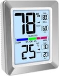 Technoline Wetterstation, Raumklimastation mit moderne Front, farbige Anzeige,