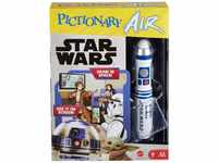 Mattel Games Pictionary Air Star Wars Familien-Zeichenspiel, Lightpen, 112