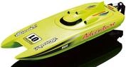 Amewi Rennkatamaran Adventure RC Motorboot RTR 450 mm, gr&uuml;n