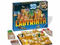 Ravensburger 26113 - 3D Labyrinth - Familienklassiker, Spiel für Erwachsene und