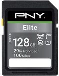 PNY Elite 128GB SDXC Speicherkarte C10 U1