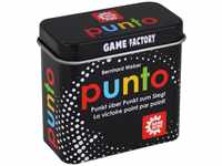 Game Factory 646214 Punto, Mini-Kartenspiel in handlicher Metalldose, Punkt zum...