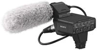 Sony XLR-K3M Adapter Set mit XLR-Box und Richtmikrofon, black