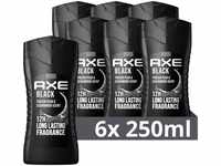 Axe 3-in-1 Duschgel & Shampoo Black für ganztägige Frische, unwiderstehlichen...