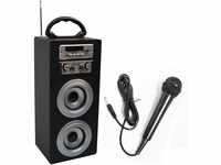 MSA Musikinstrumente Box 3 KBQ33 Bluetooth Lautsprecher AUX, FM Radio, SD, USB