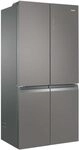 Haier Side-by-Side K&uuml;hlschrank (T-Door), Grau/Glas, Serie-3