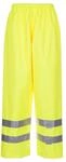 Planam 2065044 Herren Warn-/Wetterschutz Regenhose, Regenhose gelb, Gr&ouml;&szlig;e 44