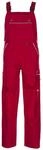 Planam 2137026 Canvas 320 Latzhose, Rot/Rot, Gr&ouml;&szlig;e 26