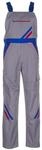 Planam 2333118 Highline Latzhose, Zink/Kornblau/Rot, Gr&ouml;&szlig;e 118