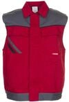 Planam 2366048 Highline Weste, Rot/Schiefer/Schwarz, Gr&ouml;&szlig;e M