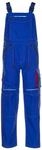 Planam 2831046 Basalt Latzhose, Kornblau/Rot, Gr&ouml;&szlig;e 46