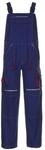 Planam 2832102 Basalt Latzhose, Marine/Rot, Gr&ouml;&szlig;e 102