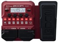 ZOOM B1X FOUR Kompaktes Multi-Effekt Expressionspedal f&uuml;r Bass mit Looper,