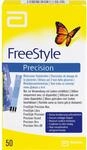 Freestyle Precision Blutzucker Teststr.o.codier. 50 stk