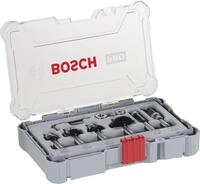 Bosch 6x PRO Rand- und Kantenfr&auml;ser-Set, 6-tlg. (f&uuml;r Weichholz, Hartholz, &Oslash; 19,